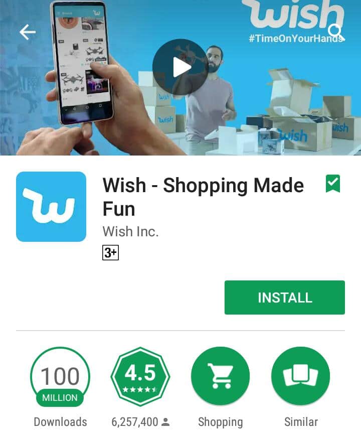 تحميل تطبيق wish للتسويق -2